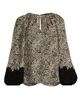 Ungaro Women's Abi Leopard-Print Silk Georgette Blouse - 7