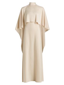 Ungaro Women's Abigal Satin Cape Gown