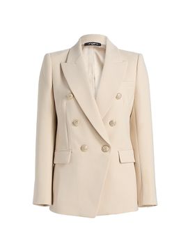 Ungaro Women's Amber Stretch Crepe Double-Breasted Jacket