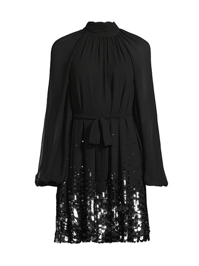 Ungaro Women's Bradly Sequined Belted Minidress