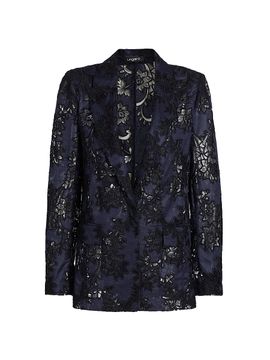 Ungaro Women's Cornelia Lace Cut-Out Jacket