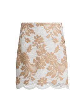 Ungaro Women's Hunter Floral Lace Miniskirt
