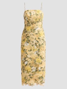Ungaro Women's Robin Lace Midi Dress