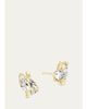 Uniform Object 18K Mantle Stud Earrings with Pear Diamonds - 2