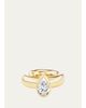 Uniform Object 18K Stem Ear Cuff with Pear Diamond, Single - 1