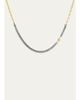 Uniform Object 18K Vessel Tennis Necklace with Diamonds - 2