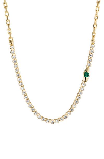 Uniform Object Uniform Object Vessel Diamond Tennis Necklace