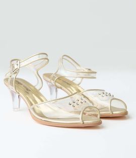 Unique Vintage Unique Vintage 1940's Rhinestone Kitten Heels