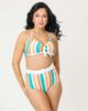 Unique Vintage Unique Vintage Bow Halter Swim Top - 1