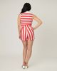 Unique Vintage Unique Vintage Collared Sleeveless Shelby Romper - 2