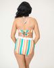 Unique Vintage Unique Vintage High Waisted Belted Redondo Swim Bottoms - 2