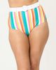 Unique Vintage Unique Vintage High Waisted Belted Redondo Swim Bottoms - 3