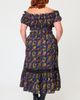 Unique Vintage Unique Vintage Plus Size 1950s Tiered Midi Skirt - 3