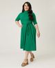Unique Vintage Unique Vintage Plus Size 1950s Turtleneck Midi Dress - 1