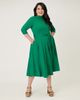 Unique Vintage Unique Vintage Plus Size 1950s Turtleneck Midi Dress - 4