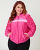 Unique Vintage Unique Vintage Plus Size Quilted Varsity Jacket - 1