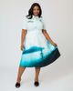 Unique Vintage Unique Vintage Plus Size Retro Style High Waist Vivien Swing Skirt - 1