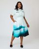 Unique Vintage Unique Vintage Plus Size Retro Style High Waist Vivien Swing Skirt - 4