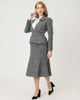 Unique Vintage Unique Vintage Tweed Tina Trumpet Skirt - 4