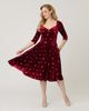 Unique Vintage Unique Vintage Woven Sweetheart Neckline Lamar Swing Dress - 1