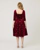 Unique Vintage Unique Vintage Woven Sweetheart Neckline Lamar Swing Dress - 2