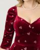 Unique Vintage Unique Vintage Woven Sweetheart Neckline Lamar Swing Dress - 3