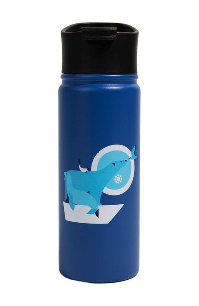 United By Blue United By Blue 18 OZ Polar Bear Steel Bottle