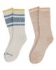 United By Blue United By Blue Assorted 2-Pack Wool, Cotton & Linen Blend Crew Socks - 2