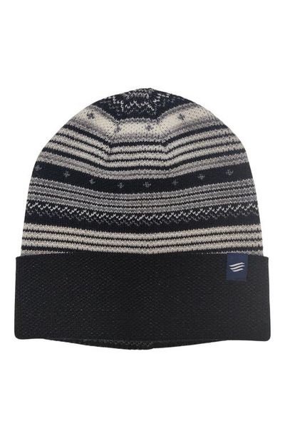 United By Blue United By Blue Merino Wool Modern Fair Isle Knit Beanie