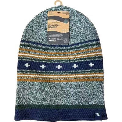 United By Blue United By Blue The Merino Wool Slouchy Modern Fair Isle Beanie