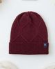 United By Blue United By Blue The Softest Ultra cozy Yak Yarn with Diamond Cable Knit Beanie - 4