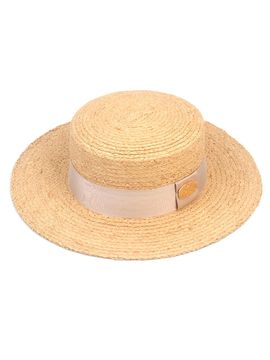 Universal chemistry Line Raffia Panama Hat [Ivory]