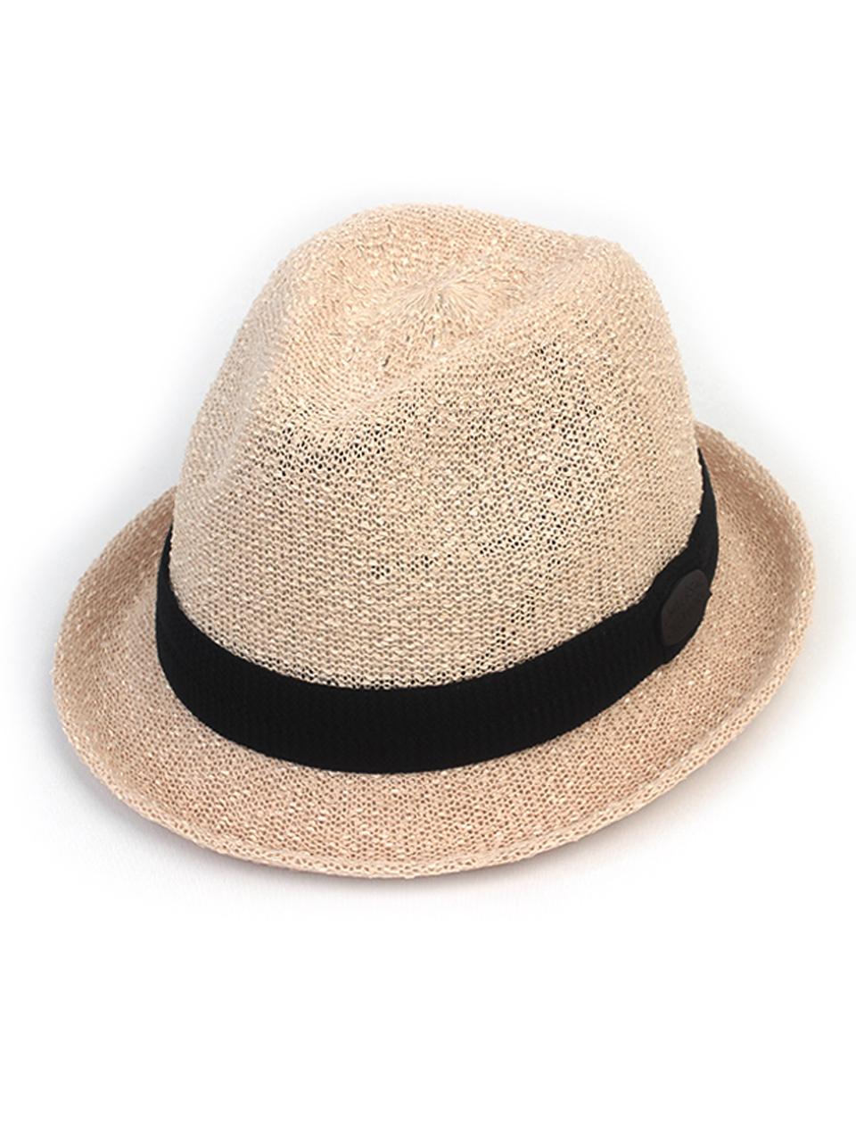 Universal chemistry Punk Knit Fedora [Beige]