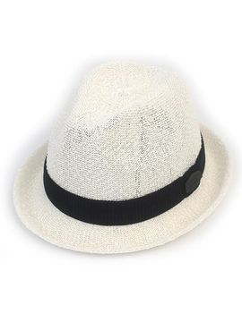 Universal chemistry Punk Knit Fedora [Ivory]