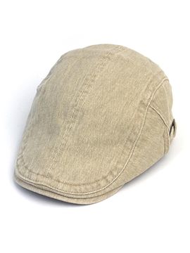 Universal chemistry Vintage Wash Side Belt Hunting Cap [Beige]