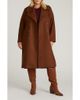 Universal Standard Universal Standard Callaghan Double Breasted Wool Blend Coat - 1