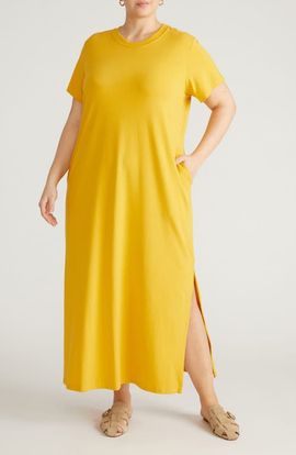 Universal Standard Universal Standard Halie Maxi T-Shirt Dress