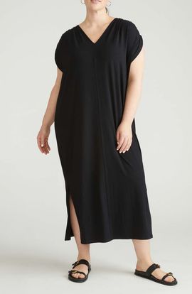 Universal Standard Universal Standard Kris Divine Jersey Maxi Dress