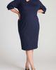 Universal Standard Universal Standard Lando Ponte Midi Dress - 1