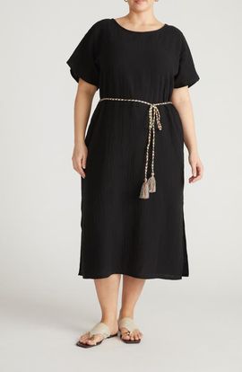 Universal Standard Universal Standard Landsbury Cotton Gauze Dress