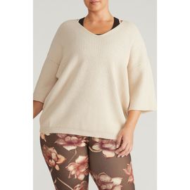 Universal Standard Universal Standard Lotus Rib Sweater