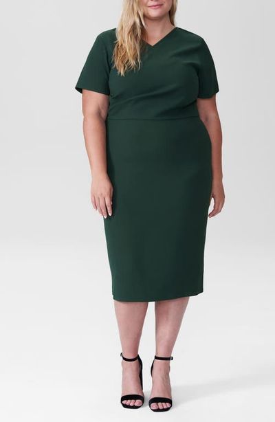 Universal Standard Universal Standard Mary Double Luxe Midi Dress