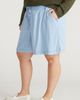 Universal Standard Universal Standard Perfect Stretch Tencel™ Lyocell Chambray Shorts - 3