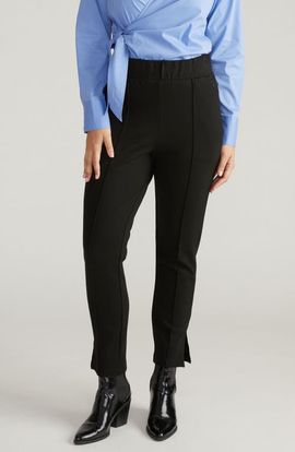 Universal Standard Universal Standard Pintuck Pull-On Skinny Ponte Pants