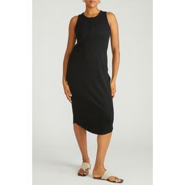 Universal Standard Universal Standard Romera Sleeveless Rib Midi Dress