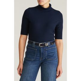 Universal Standard Universal Standard Savvy Short Sleeve Turtleneck Sweater