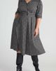 Universal Standard Universal Standard Stockard Windowpane Check Midi Shirtdress - 1