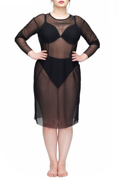 Universal Standard Universal Standard Thames Fog Sheer Dress