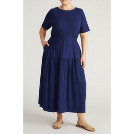 Universal Standard Universal Standard Thea Divine Jersey Midi Dress
