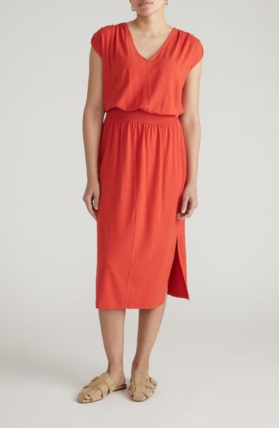 Universal Standard Universal Standard Tish Divine Jersey Midi Dress
